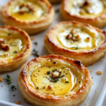 Tartelettes au chèvre et miel