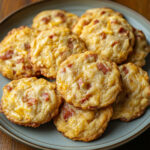 Cookies au cheddar et lardons