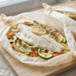 Filet de bar en papillote