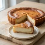 Gâteau basque à la crème