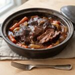 Joues de bœuf au vin rouge