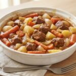 Navarin d&rsquo;agneau aux légumes