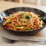 Nouilles sautées aux légumes croquants