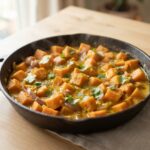Poêlée de patates douces au curry