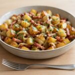 Poêlée de pommes de terre aux lardons