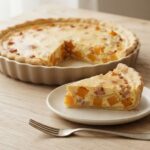 Quiche courge-lardons