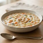 Soupe de haricots blancs à la sauge