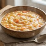 Soupe paysanne aux légumes racines