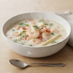 Soupe thaï crevettes-coco