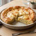 Tourte pommes de terre-reblochon