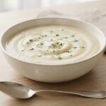 Velouté de topinambours à la truffe